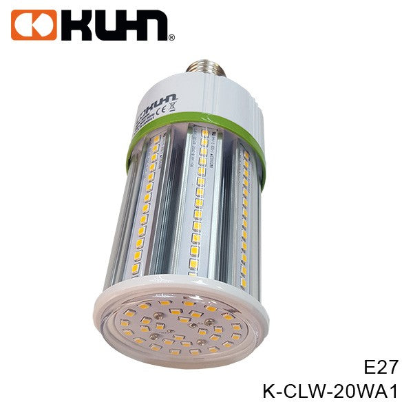 AMPOLLETA LED E27 20W CORN CALIDA 3300K 220V KUHN K-CLW-20WA1