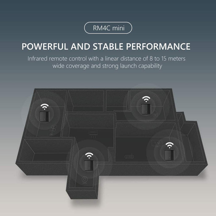 CONTROL ROMOTO UNIVERSAL MINI BESTCON RM4C-MINI PARA SIST BROADLINK