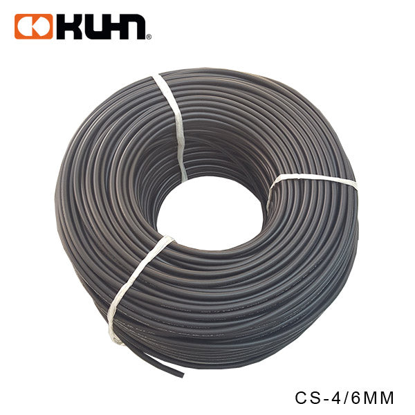 CABLE SOLAR 1X6MM NEGRO - VALOR POR METRO - CS-6MM-BLK/MT