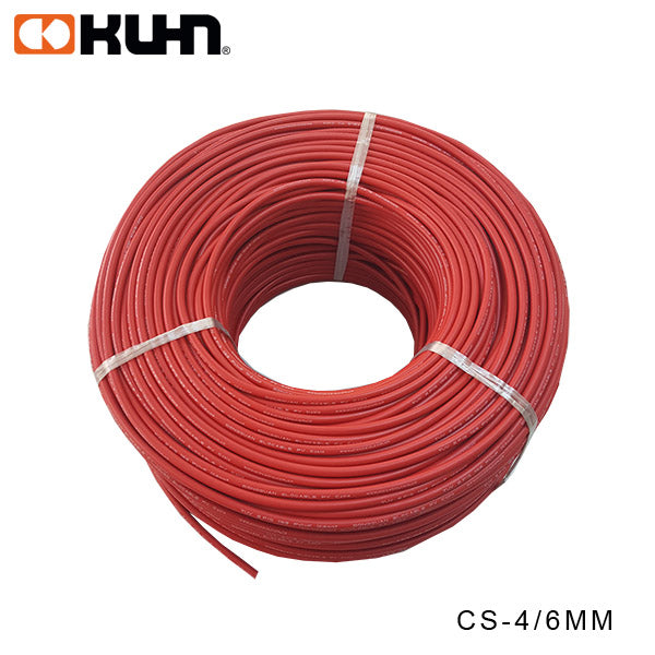 MT CABLE SOLAR 1X6MM ROJO CS-6MM-RED/MT