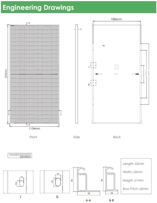 PANEL SOLAR FOTOVOLTAICO MONOCRISTALINO TIGER NEO 565WATTS JKM565N-72HL4-V JINKO