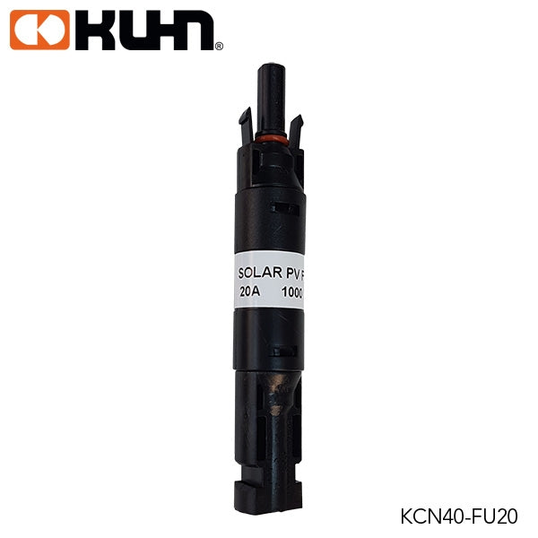 PORTAFUSIBLE MC4 LINEA C/FUSIBLE 20A KCN40-FU20