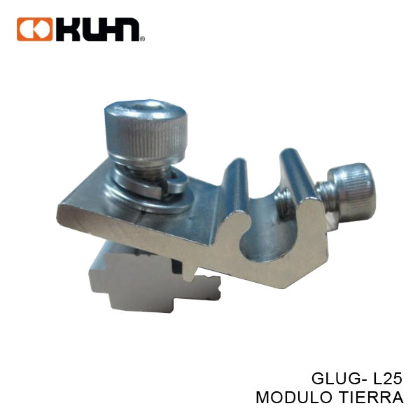 MODULO TIERRA PARA ESTRUCTURA ALUMINIO GLUG-L25