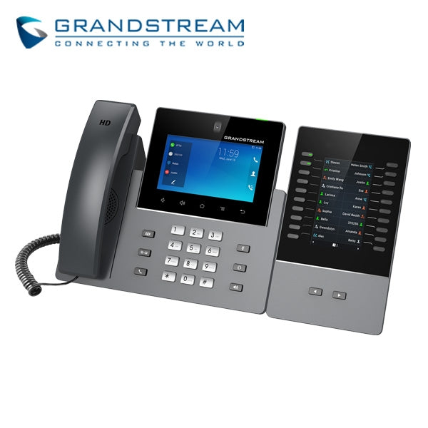 VideoTelefono GXV3350 con Modulo Extension GBX20 (no incluido)