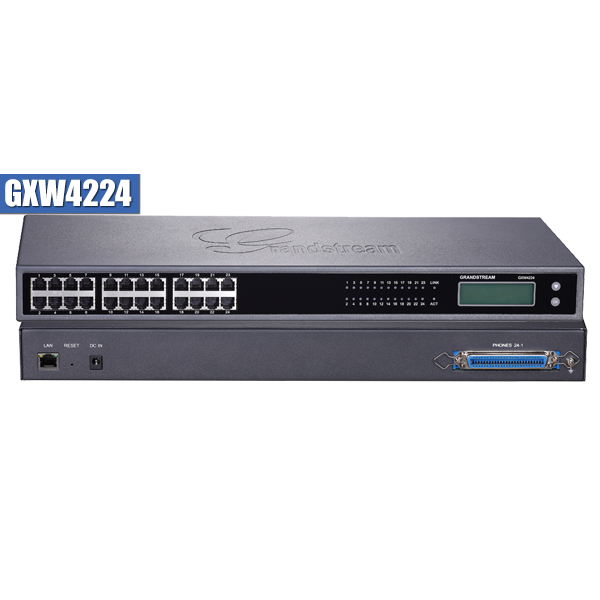 GATEWAY 24xFXS DE ALTO RENDIMIENTO GXW4224 GRANDSTREAM
