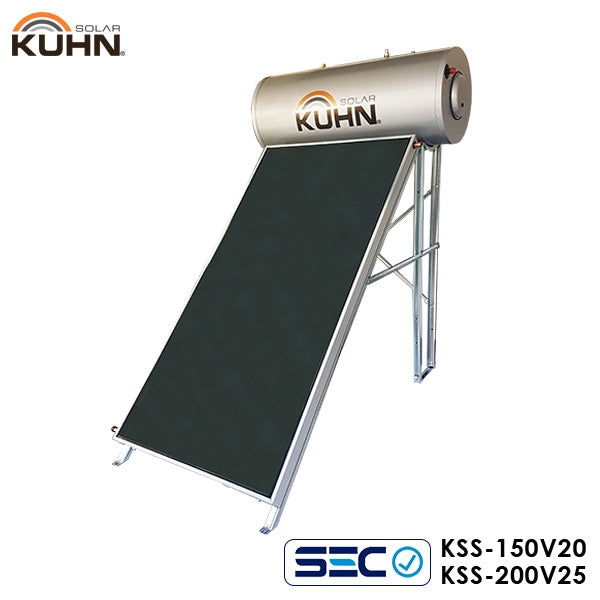 SISTEMA TERMOSOLAR COMPACTO 150 LTS KUHN KSS-150V20