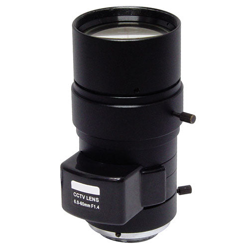 LENTE VARIFOCAL 6 - 60mm CON AUTOIRIS FORE