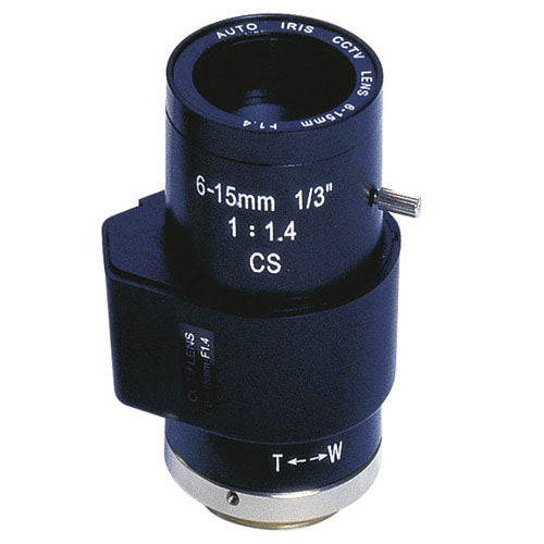LENTE VARIFOCAL 6 - 15mm CON AUTOIRIS FORE