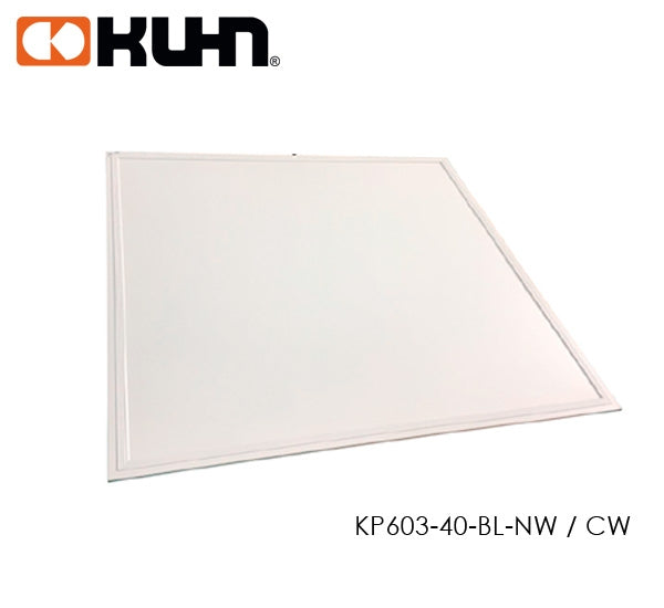 PANEL LED CIELO AMERICANO 60X60 LUZ NATURAL 4000LM 40W KP603-40-BL-NW KUHN