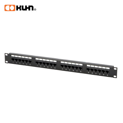 PATCH PANEL UTP CAT5E 24 PORT PP-24-C5E