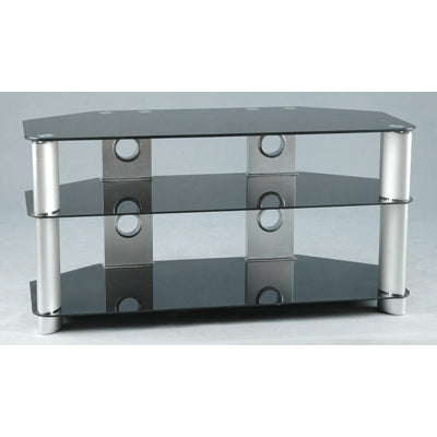 RACK TV LCD/AUDIO/VIDEO 3 REPISAS NEGRO RK108N