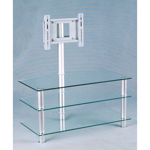 RACK TV LCD/AUDIO/VIDEO CON PEDESTAL PARA PLASMA/LCD CON 3 REPISAS RM-S21