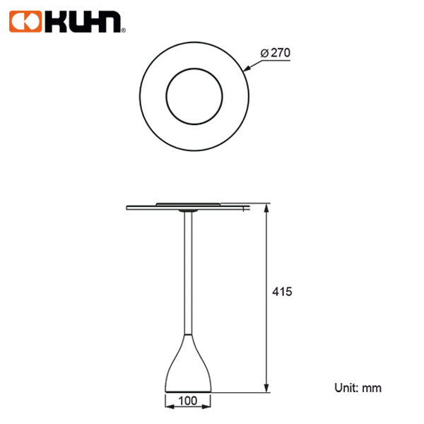 LAMPARA LED SOBREMESA KTL-10 220V