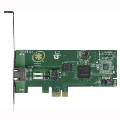 TARJETA DIGITAL PCI EXPRESS 1x E1/T1/J1 DIGIUM TE131 PARA ASTERISK/ELASTIX (REEMPLAZA TE121)
