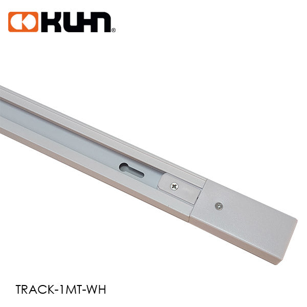 RIEL ELECTRIFICADO PARA FOCO GU-10 MINI TRACK-1MT-WH