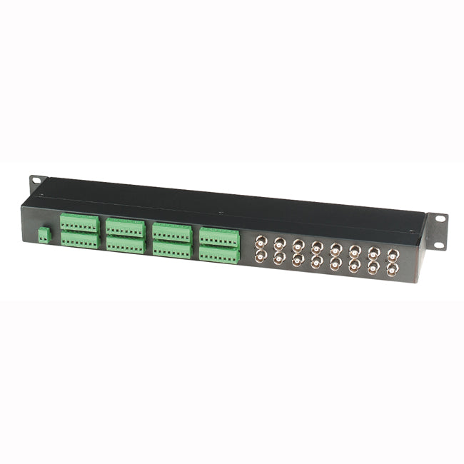 TRANSCEPTOR DE VIDEO Y DATA PASIVO DE 16 CANALES RACKEABLE TTP016D