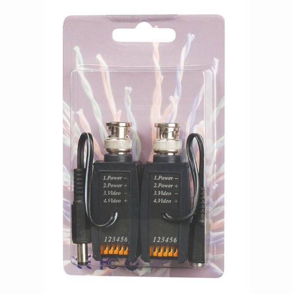 KIT TRANSMISOR Y RECPETOR DE VIDEO Y ALIMENTACION PASIVO TTP111VPK-T