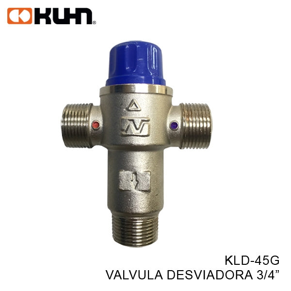 VALVULA DESVIADORA 45°C 3/4" KLD-45G