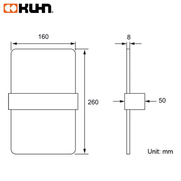LAMPARA LED MURAL KWL-21 220V