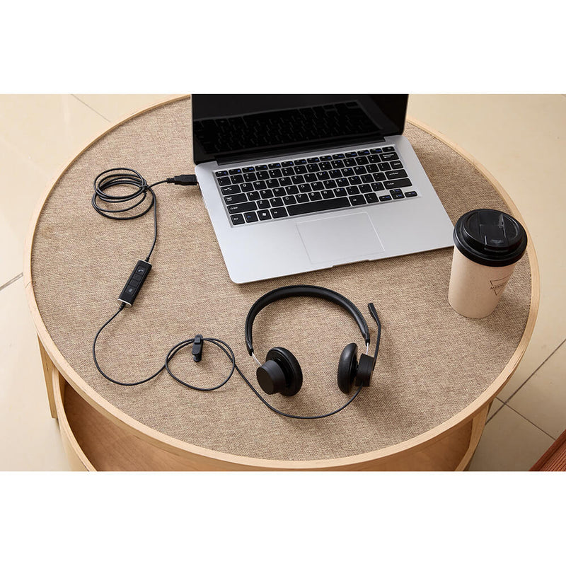CINTILLO USB BIAURAL PREMIUM CON CANCELACION RUIDO AMBIENTE VTX140UNC-D-USB VT