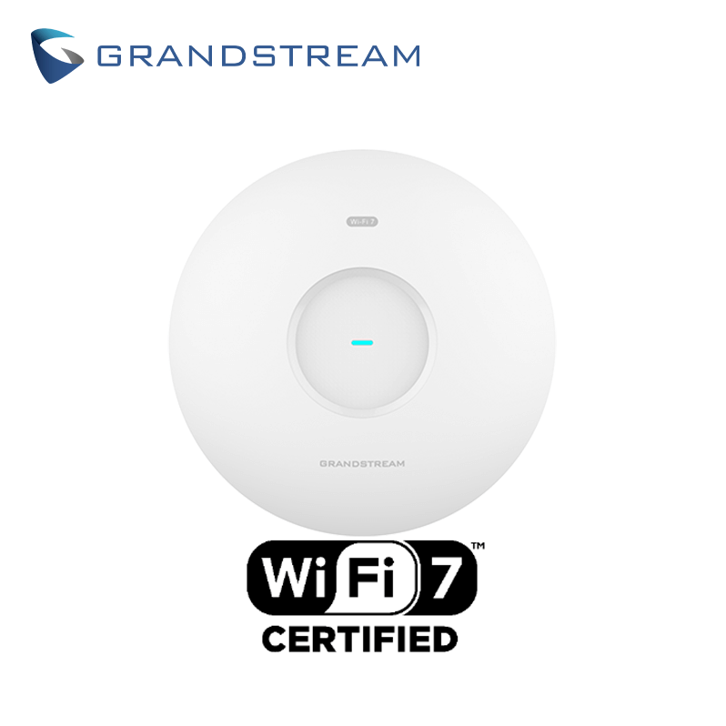 ACCESS POINT DUAL BAND WiFi 7 802.11BE 3.6Gbps 175Mts MIMO2x2 CLOUD POE GWN7670 GRANDSTREAM (No incluye Inyector PoE)