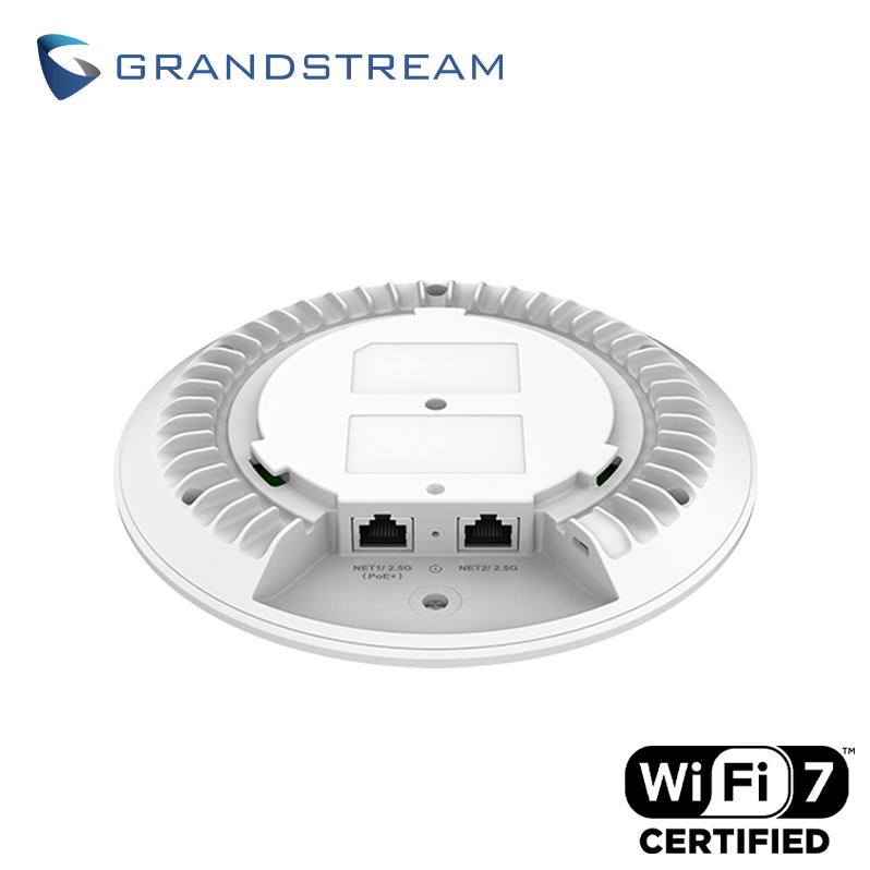 ACCESS POINT DUAL BAND WiFi 7 802.11BE 3.6Gbps 175Mts MIMO2x2 CLOUD POE GWN7670 GRANDSTREAM (No incluye Inyector PoE)
