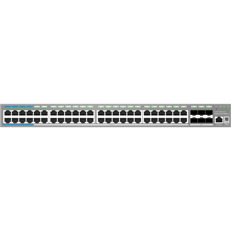 SWITCH ADMIN 48 PUERTOS GIGABIT POE++ 720W 6-SFP+ GWN7806PH PRO GRANDSTREAM