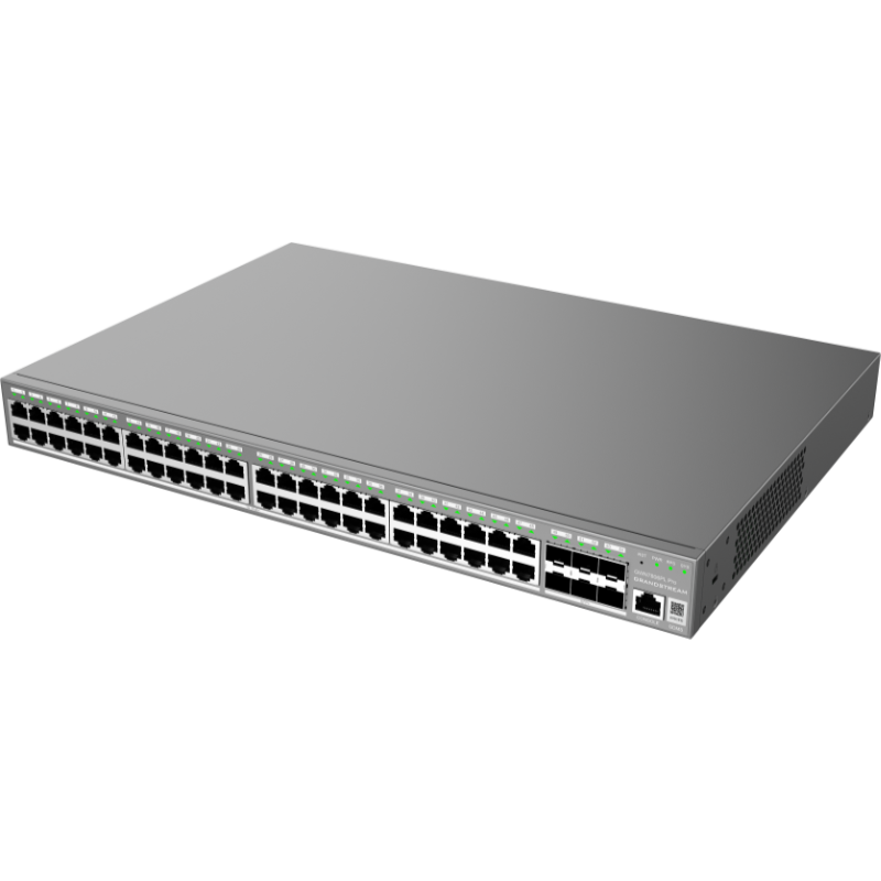 SWITCH ADMINISTRABLE CAPA 2++ 48 PUERTOS GIGABIT POE+ 400W 6SFP+ GWN7806PL PRO GRANDSTREAM