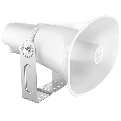 PARLANTE BOCINA IP 50W CON MICROFONO PARA EXTERIOR IP66 POE GSC3518HS GRANDSTREAM