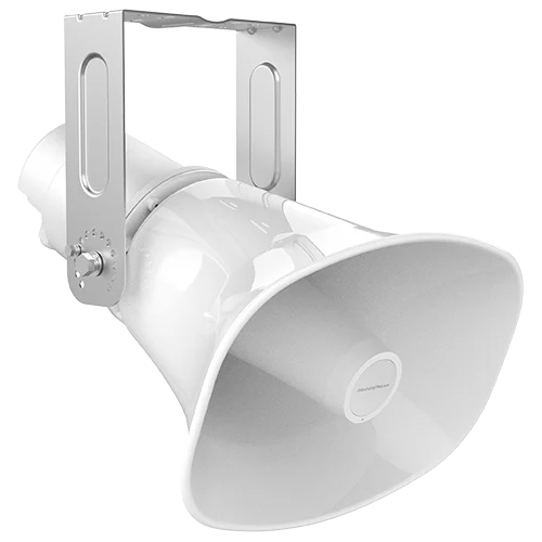 PARLANTE BOCINA IP 50W CON MICROFONO PARA EXTERIOR IP66 POE GSC3518HS GRANDSTREAM