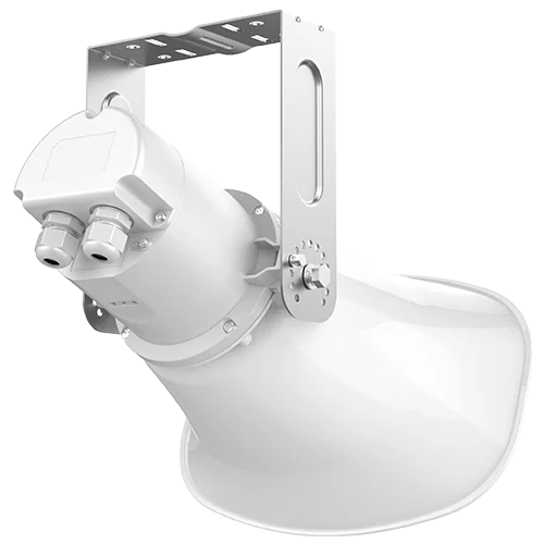 PARLANTE BOCINA IP 50W CON MICROFONO PARA EXTERIOR IP66 POE GSC3518HS GRANDSTREAM