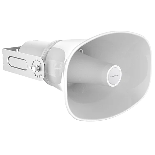 PARLANTE BOCINA IP 50W CON MICROFONO PARA EXTERIOR IP66 POE GSC3518HS GRANDSTREAM