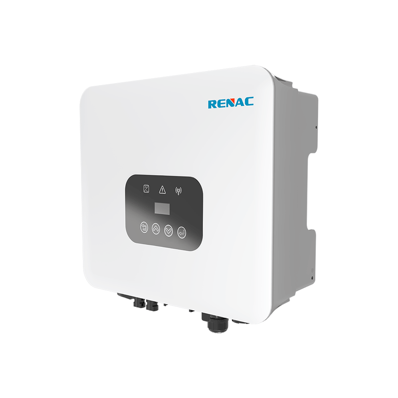 INVERSOR ON GRID 6KW 220V AFCI RENAC R1-6K 2xMPPT WIFI CERTIFICADO SEC (AUTOCONSUMO+INYECCION)