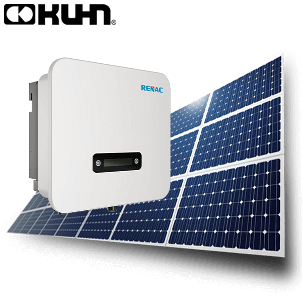 KIT SOLAR ON GRID 8KW BASE ANGULO AJUSTABLE RENAC-ASTRO KT-RA-8000W-A (AUTOCONSUMO)