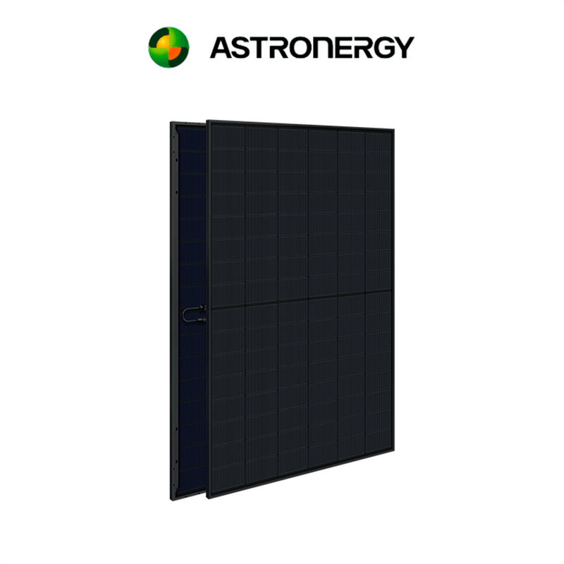 PANEL SOLAR BIFACIAL 445W ALL BLACK TOPCON TIER 1 ASTRONERGY
