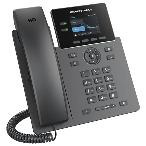 TELEFONO IP SIP 2 LINEAS COLOR POE GRANDSTREAM GRP2610P