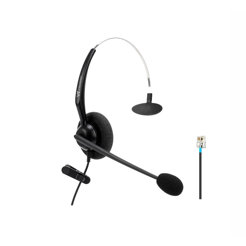 CINTILLO TELEFONICO MONOAURAL QD-RJ9 ULTRA LIVIANO VT2000NC-QD-RJ09 VT