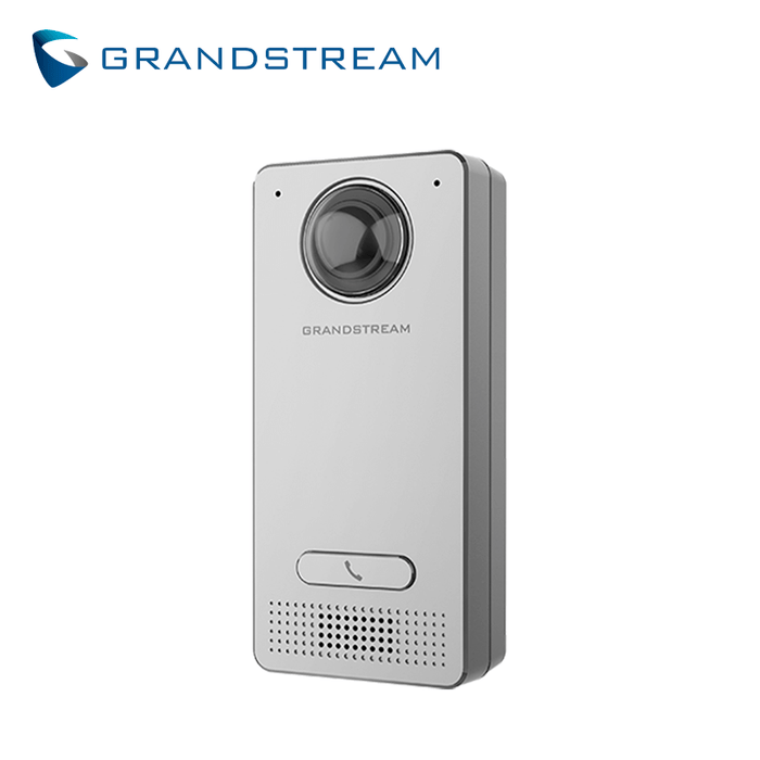 INTERCOMUNICADOR VIDEO PORTERO IP FULLHD 180ø 1-BOTON POE GDS3712 GRANDSTREAM