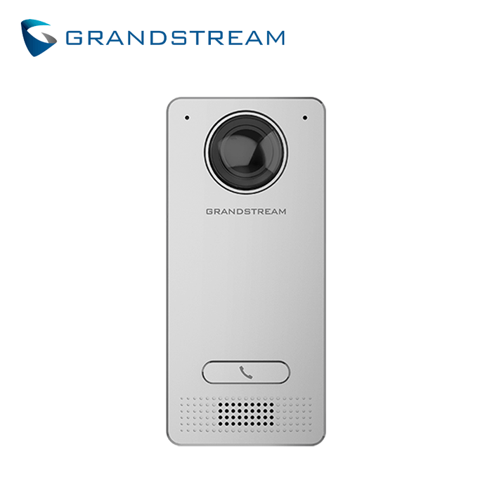 INTERCOMUNICADOR VIDEO PORTERO IP FULLHD 180ø 1-BOTON POE GDS3712 GRANDSTREAM