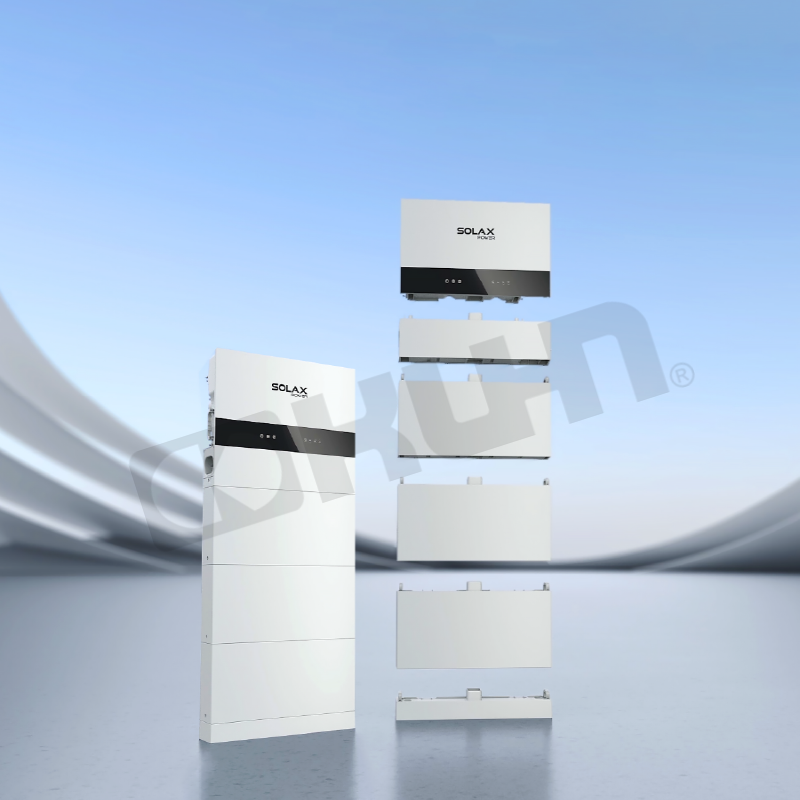 INVERSOR HIBRIDO 8kW ALL-IN-ONE + BMS + BATERIA LITIO 15,3kWh X1-IES-8K-15.3kWh SOLAX POWER