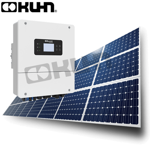 KIT SOLAR HIBRIDO DE 3,5kWp CON INVERSOR 6kW SOLAX + 6 PANELES DE 585W ASTRONERGY + ESTRUCTURA MONTAJE (Seleccione Bateria)