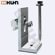 ESTRUCTURA ALUMINIO PARA 4 PANELES FOTOVOLTAICOS BASE-L KIT-1000W-L1
