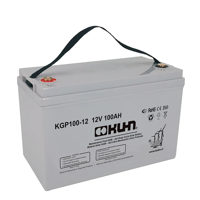BATERIA GEL CICLO EXTRA PROFUNDO 100AH 12V KGP100-12 KUHN