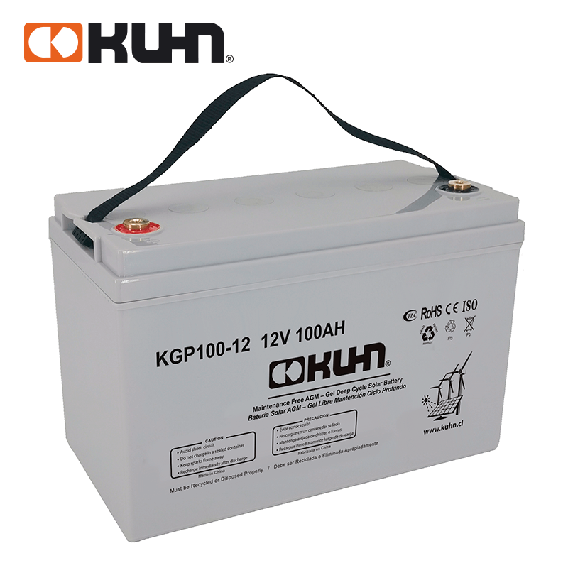 BATERIA GEL CICLO EXTRA PROFUNDO 100AH 12V KGP100-12 KUHN