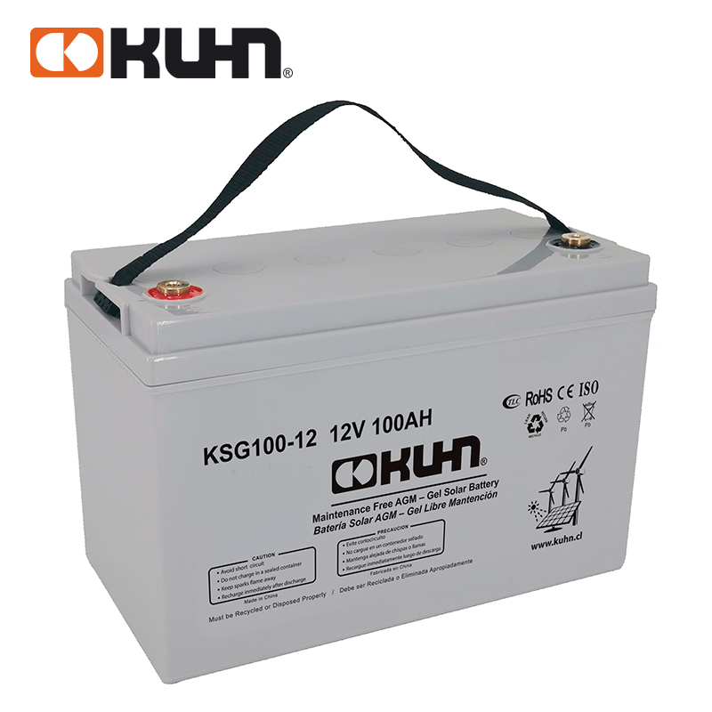 BATERIA AGM-GEL CICLO PROFUNDO 100AH 12V KSG100-12 KUHN