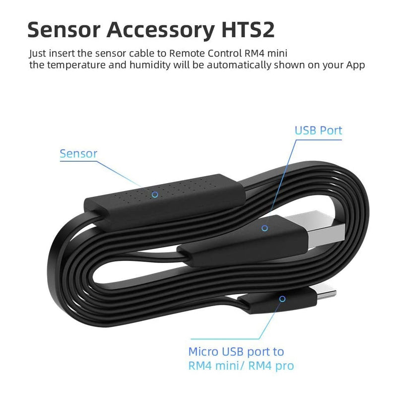 CABLE SENSOR TEMPERATURA Y HUMEDAD HTS2 BROADLINK