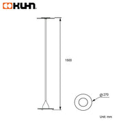 LAMPARA LED PEDESTAL KFL-11 220V