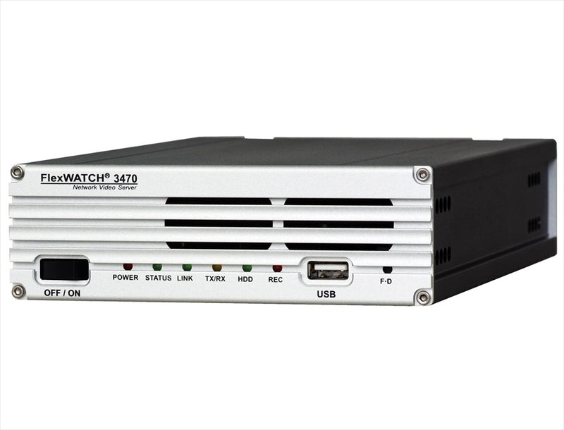 SERVIDOR DE VIDEO IP 4 CANALES H.264/MJPEG FW3470 FLEXWATCH