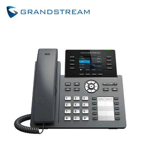 TELEFONO IP HD 8 LINEAS COLOR WIFI/BT GIGABIT POE GDMS GRANDSTREAM GRP2634