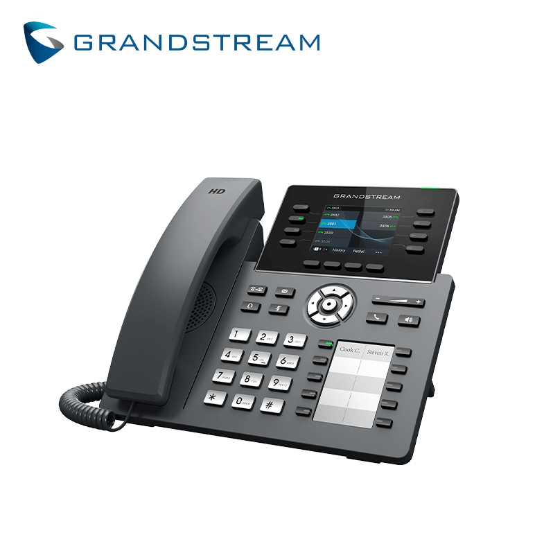 TELEFONO IP HD 8 LINEAS COLOR WIFI/BT GIGABIT POE GDMS GRANDSTREAM GRP2634